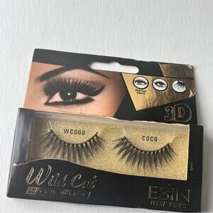 EBIN NEW YORK  Wild Cat Strip Cat Eye  3D Makeup Beauty  Lash Extension COCO